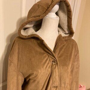 FU DA Sherpa Style Winter Coat ~ Size Medium
